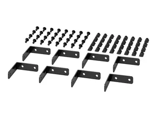 APC NetShelter - Rack-brakett - svart (en pakke 8)