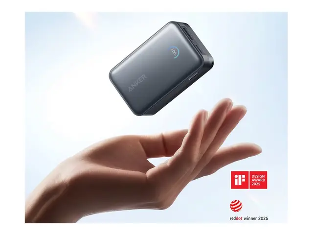 Anker Nano - Strømbank innebygd USB-C kabel 10000 mAh 45 watt FC 2...