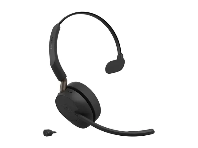 Jabra Evolve3 65 MS - Hodesett - on-ear - Bluetooth - trådløs, kab...