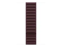 Apple - Sløyfe for smart armbåndsur - 46mm S/M-størrelse - burgunder