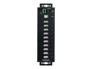 STARTECH.COM 10-Port Industrial USB 2. Hub Rugged USB Hub w/ESD Level 4 Protec