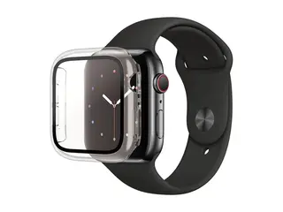 PanzerGlass - Skjermbeskyttelse for smart armb&#229;ndsur helhus - glass - rammefarge svart - for Apple Watch Herm&#232;s Series 9, Series 10, Series 8, Series 9, Ultra, Ultra 2