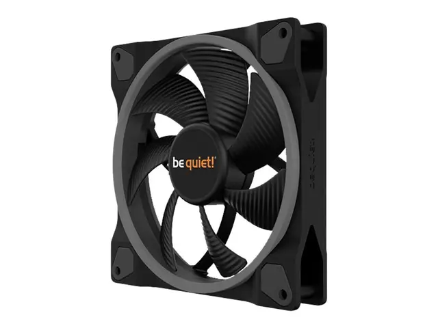 be quiet! Light Wings - Kabinettvifte PWM 140 mm svart (en pakke 3)