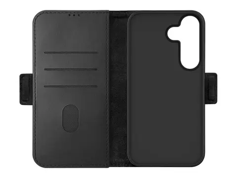 KEY Nordfjord - Lommebok for mobiltelefon polyuretanl&#230;r - svart - for Samsung Galaxy A16, A16 5G