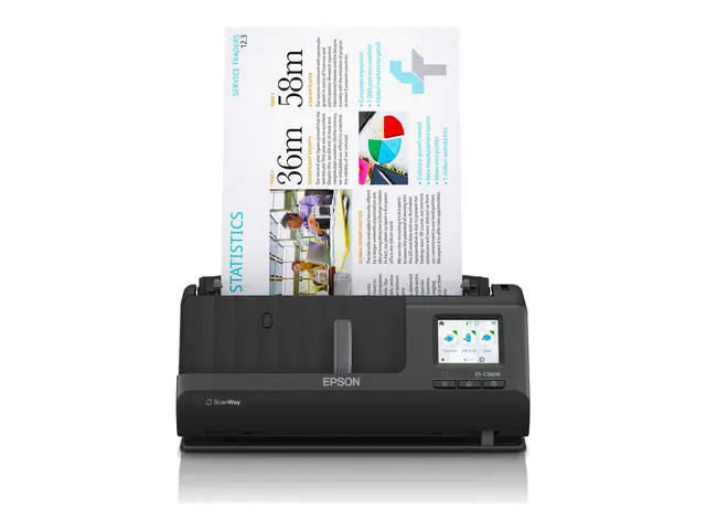 Epson ES-C380W - Arkmateskanner - Dupleks - A4/Legal - 600 dpi x 6...