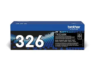 Brother TN326BK - Svart - original tonerpatron - for Brother DCP-L8400CDN, DCP-L8450CDW, MFC-L8650CDW