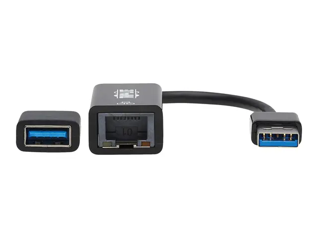 Eaton Tripp Lite Series USB-C, USB-A to RJ45 Gigabit Ethernet Netw...