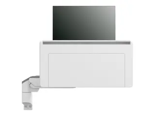 Ergotron CareFit Combo Arm with Worksurface monteringssett modulær - for LCD-skjerm / tastatur - hvit