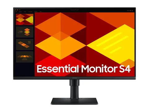 Samsung S27D406GAU - S40GD Series - LED-skjerm 27" - 1920 x 1080 Full HD (1080p) @ 100 Hz - IPS - 250 cd/m² - 1000:1 - 5 ms - 2xHDMI, DisplayPort - høyttalere - svart