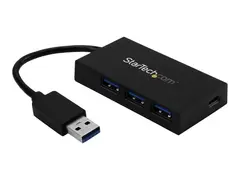 STARTECH.COM 4-Port USB Hub - USB 3.0 - USB-A to 3x USB-A and 1x USB-C