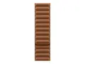Apple - Klokkestropp for smart armb&#229;ndsur 42mm - M/L-st&#248;rrelse - karamell - for Watch Herm&#232;s Series 7, Herm&#232;s Series 9, SE 3, Series 10, Series 11, Series 8, Series 9