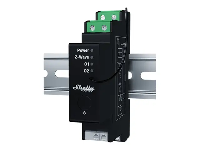Shelly Wave Pro - Rullelukkerbryter - trådløs - Z-Wave - 868.4 MHz...