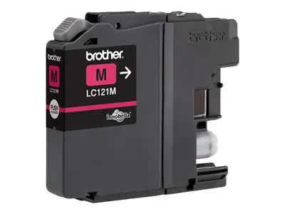 Brother LC121M - Magenta - original - blekkpatron - for Brother DC...