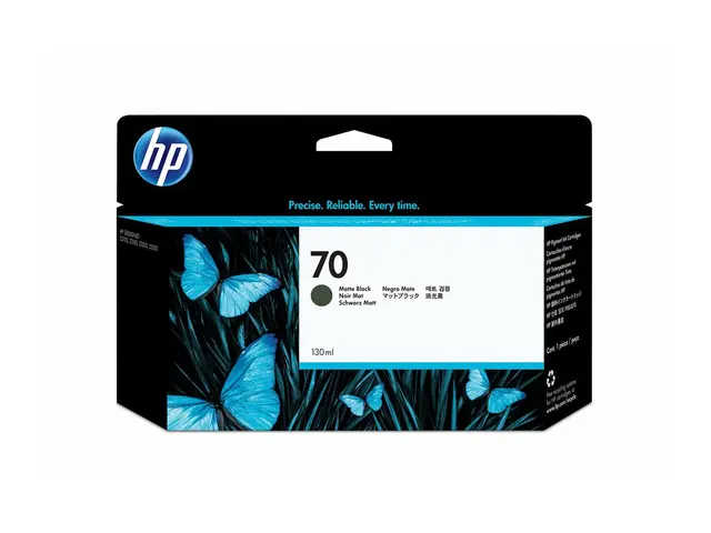 HP 70 - 130 ml matt svart original DesignJet blekkpatron for HD Pr...