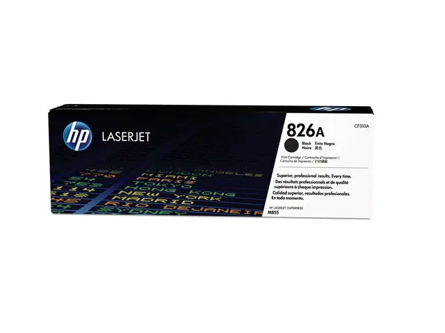 HP 826A - Svart - original - LaserJet - tonerpatron (CF310A) for Color LaserJet Enterprise M855dn, M855x+, M855x+ NFC/Wireless direct, M855xh 