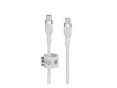 Belkin BoostCharge - USB-kabel USB-C (hann) til USB-C (hann) - 2 m - hvit