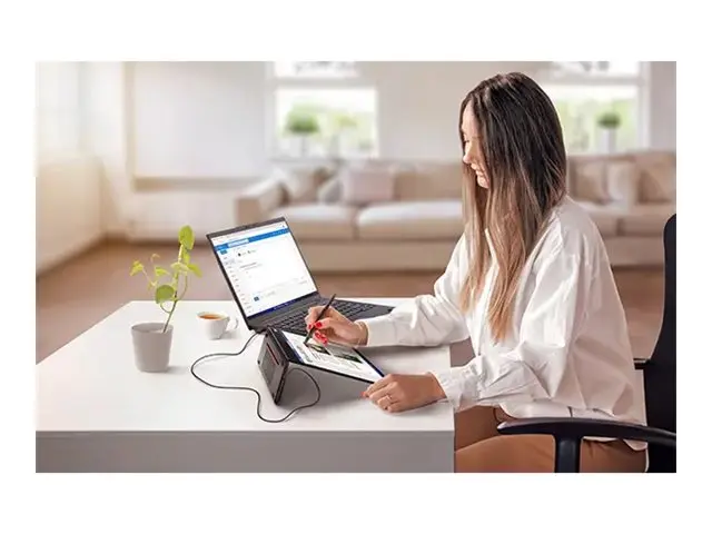 Lenovo ThinkVision M14t Gen 2 - LED-skjerm 14" portabel berøringss...