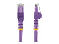 STARTECH 1.5 M CAT6 CABLE PURPLE SNAGLESS - 24 AWG COPPER WIRE