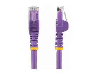 STARTECH 1.5 M CAT6 CABLE PURPLE SNAGLESS - 24 AWG COPPER WIRE