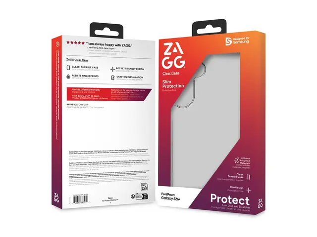 Zagg Clear Protect - Baksidedeksel for mobiltelefon MagSafe-samsva...