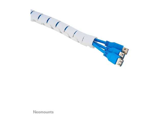 Neomounts - Kabelstyringsmuffe for 1-5 cables, universal hvit 2 m
