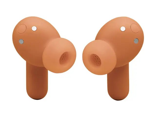JBL LIVE Beam 4 - True wireless-hodetelefoner med mikrofon i øret - Bluetooth - aktiv støydemping - oransje 
