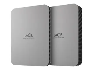 LaCie Mobile Drive STLR5000400 Apple Exclusive - harddisk - 5 TB - ekstern (b&#230;rbar) - USB 3.2 Gen 1 (USB-C kontakt) - romgr&#229; - med 3-&#229;rs Seagate Rescue Data Recovery