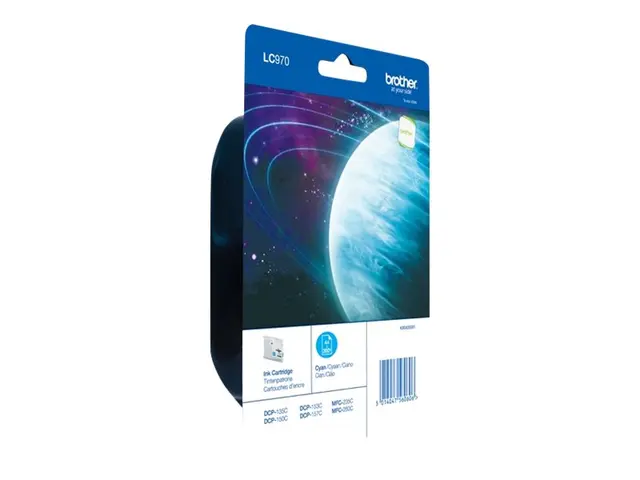 Brother LC970C - Cyan - original - blekkpatron - for Brother DCP-1...
