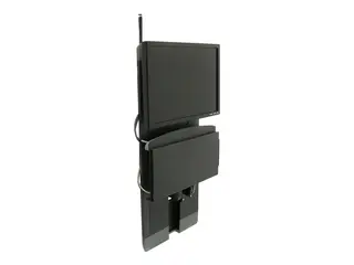 Ergotron StyleView monteringssett - lav profil for LCD-skjerm / tastatur / mus - område med høy trafikk - svart
