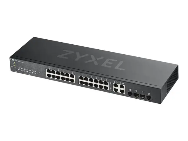 Zyxel GS1920-24v2 - Switch - smart - 24 x 10/100/1000 + 4 x kombo-...