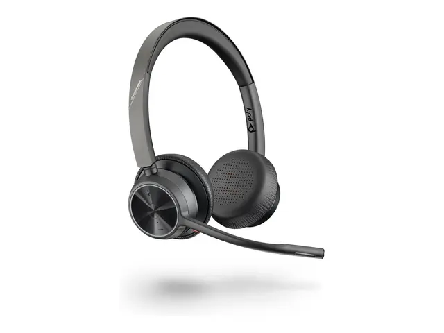 Poly Voyager 4320 - 4300 series hodesett on-ear Bluetooth trådløs,...