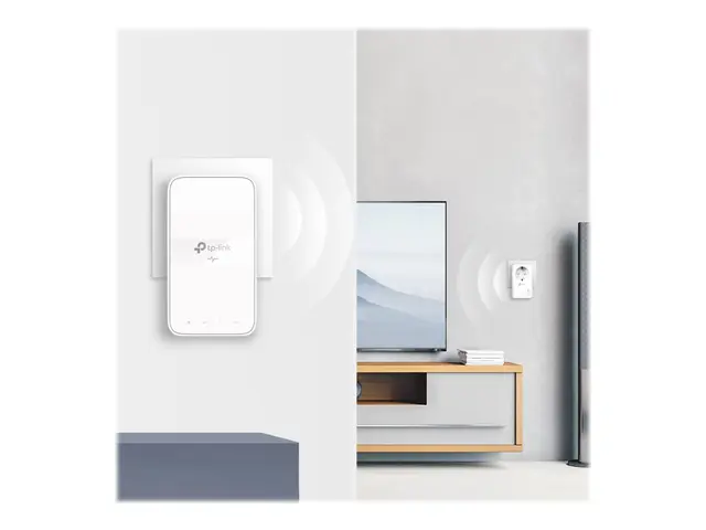 TP-Link TL-WPA7617 V1 - Strømlinjeadapter 1GbE, HomePlug AV (HPAV)...