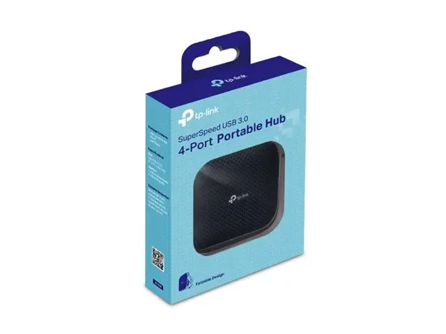 TP-Link UH400 - Hub - 4 x SuperSpeed USB 3.0 - stasjonær