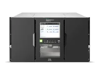 HPE StoreEver MSL6480 Scalable Base Module Båndbibliotek - spor: 80 - uten båndstasjoner - maks antall stasjoner: 6 - kan monteres i rack - 6U