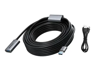 VISION 10m Black USB 3.0 extension cable