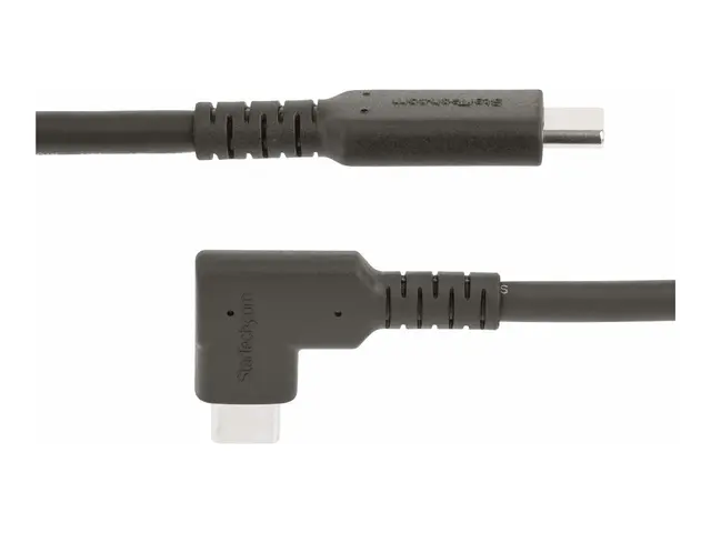 StarTech.com 3ft (1m) Rugged Right Angle USB-C Cable, USB 10 Gbps,...