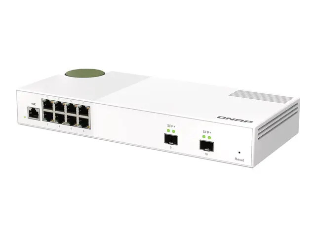 QNAP QSW-M2108-2S - Switch - Styrt - 2 x 10 Gigabit SFP+ + 8 x 2.5...