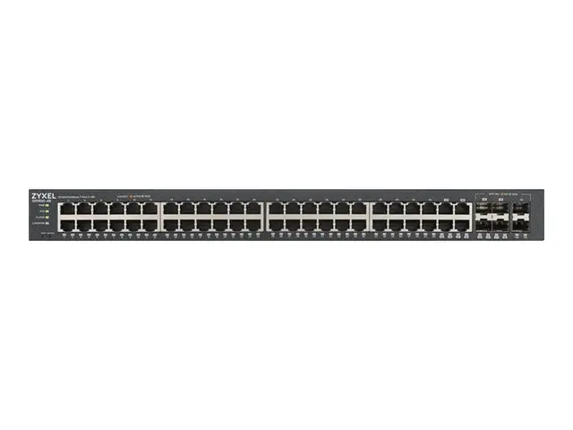 Zyxel GS1920-48v2 - Switch - smart - 48 x 10/100/1000 + 4 x kombo-...
