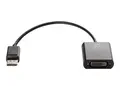 HP DisplayPort to DVI-D Adapter DisplayPort-adapter - enkeltlenke - DisplayPort (hann) til DVI-D (hunn) - 19 cm - l&#229;st
