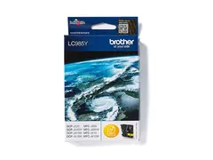 Brother LC985Y - Gul - original - blekkpatron for Brother DCP-J140W, DCP-J315W, DCP-J515W, MFC-J410