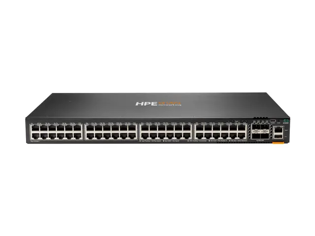 HPE Aruba 6300F - Switch - L3 - Styrt - 48 x 10/100/1000 + 4 x 1 G...