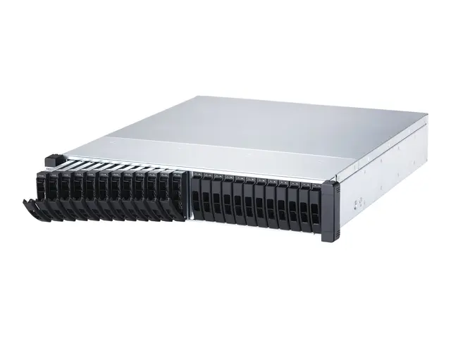 QNAP ES2486dc - NAS-server 24 brønner kan monteres i rack SAS 12Gb...