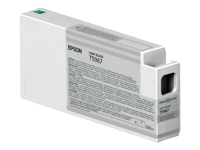 Epson T5967 - 350 ml - lys svart - original - blekkpatron - for St...
