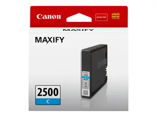 Canon PGI-2500 C - 9.6 ml - cyan - original blekkbeholder - for MAXIFY iB4050, iB4150, MB5050, MB5150, MB5155, MB5350, MB5450, MB5455