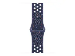 Apple Nike - Bånd for smart armbåndsur - 40mm M/L-størrelse - blått bånd - for Watch Hermès Series 7, Hermès Series 9, SE 3, Series 10, Series 11, Series 8, Series 9