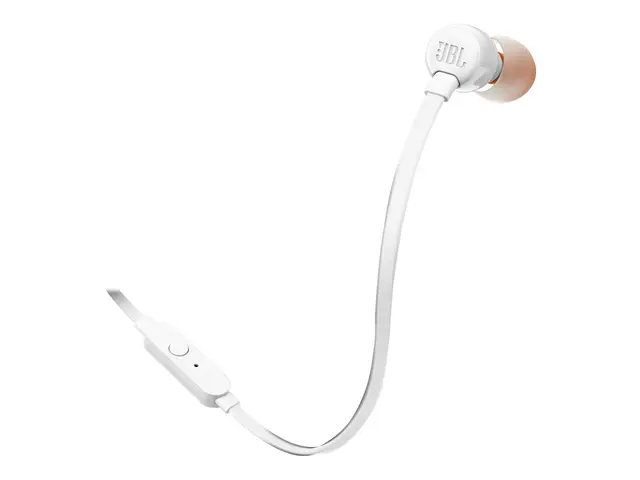 JBL T110 - Ørepropper med mikrofon - i øret - kablet - 3,5 mm jakk...