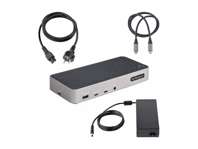 StarTech.com USB-C Triple Monitor Docking Station - HDMI/DP 4k Doc...