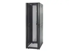 APC NetShelter SX - Rack - svart 48U - 19&quot; - TAA-samsvar - for P/N: SUA1000RM2U, SUA1000RM2U-TU, SUA1000RMI2U, SUA2200RMXLI3U, SUA5000RMI5U