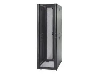 APC NetShelter SX - Rack - svart 48U - 19&quot; - TAA-samsvar - for P/N: SUA1000RM2U, SUA1000RM2U-TU, SUA1000RMI2U, SUA2200RMXLI3U, SUA5000RMI5U