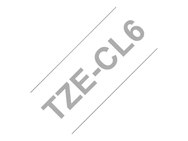 Brother TZe-CL6 - Rull (3,56 cm x 8 m) 1 kassett(er) rensebånd for...